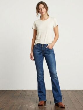 🔥Hudson Jeans Women's Dark Blue Bootcut Jeans Sz 30x34